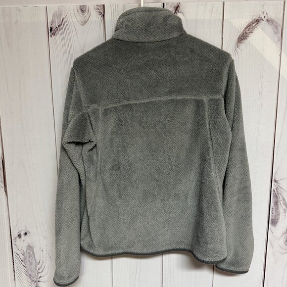 Patagonia Re-Tool Snap-T Fleece Women’s Medium Feather Gray EUC - Picture 3 of 9
